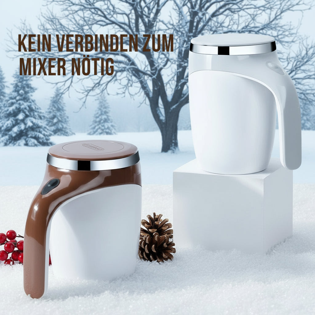 Automatic Stirring Cup Mug Rechargeable Portable Coffee Electric Stirring Stainless Steel Rotating Magnetic Home Drinking Tools