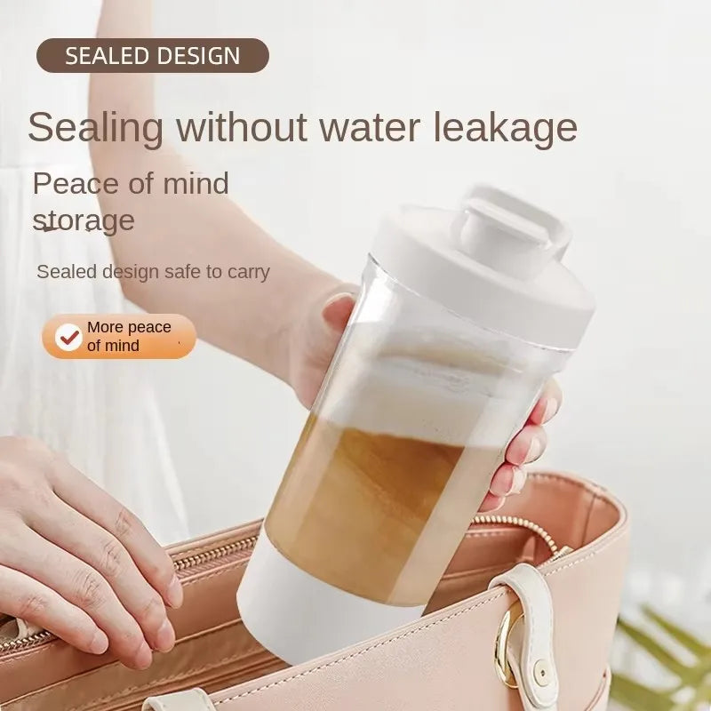 Elektrischer Mixerbecher, Tragbarer Mixerbecher, Milchpulver, Proteinpulver, Mixer, Automatischer Shaker-Becher, Für Zuhause, Reisen, Outdoor-Sport, Fitnessstudio